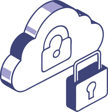 Secure Cloud Data Storage Protecting Information With Digital Security Padlocks