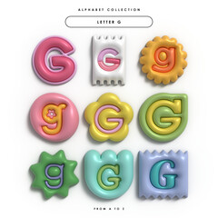 3D ALPHABET