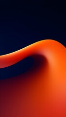 Download orange and dark blue abstract wallpaper background for desktop and mobile use