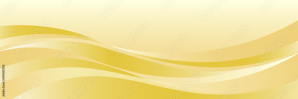 Poster Vector gold line background curve element with white space for text and message design, overlapping layers, vector