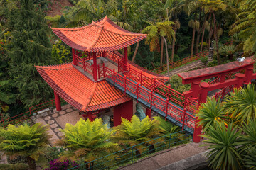 Japonese house in the Jardim Monte Palace Madeira - Funchal