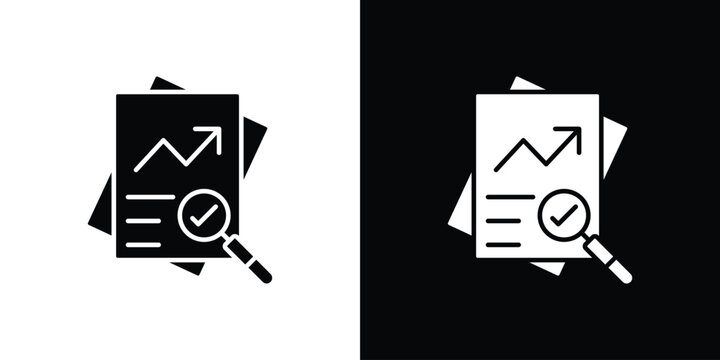 Auditors icon collection. Vector icon design template