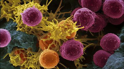 Macrophages and polymorphonuclear leukocytes