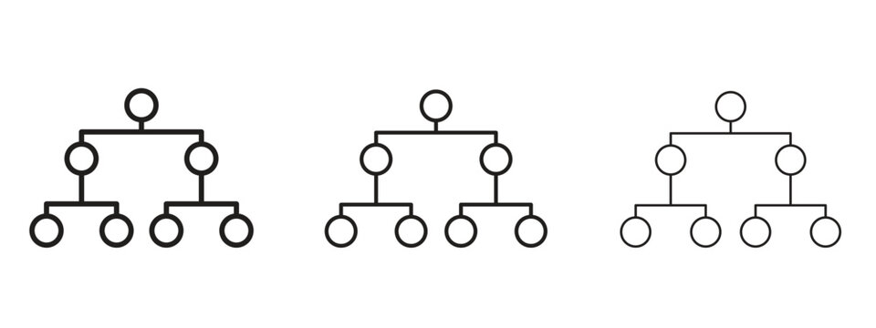 Consolidation icon in trendy line style. icon illustrations