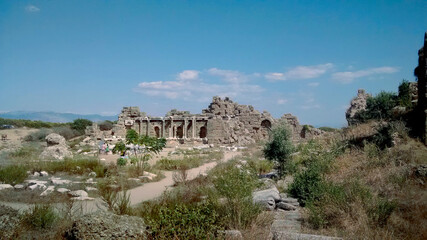 Ruins of Side Ancient City, Antalya