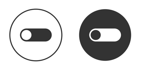 Switch icon. Black filled vector illustration. vector logo template