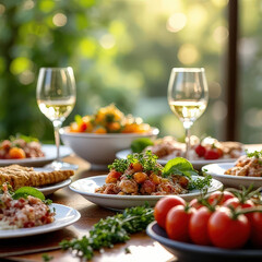 meat with vegetables