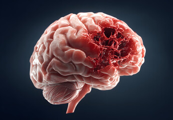 Human brain abscess