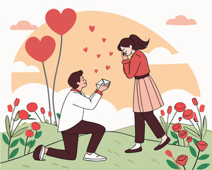 Valentine's Day Proposal | Romantic Engagement Moment