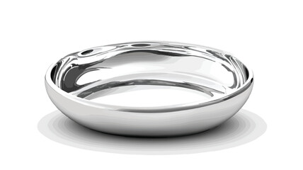 Silver Speech Bubble Chrome Jewelry Shiny