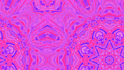 Abstract Radiant Burst with Soft Grain Texture, Symmetrical Glow Pattern in Psychedelic Style, Radiating Circular Abstract with Subtle Noise, Kaleidoscopic Starburst with Gradient Flow