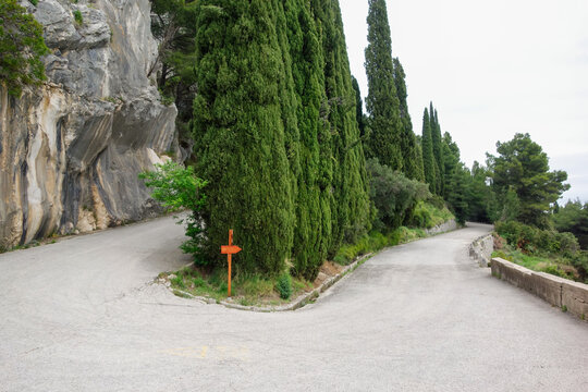 Marjan Forest Park in Split, Croatia