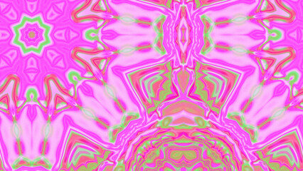 Abstract Radiant Burst with Soft Grain Texture, Symmetrical Glow Pattern in Psychedelic Style, Radiating Circular Abstract with Subtle Noise, Kaleidoscopic Starburst with Gradient Flow