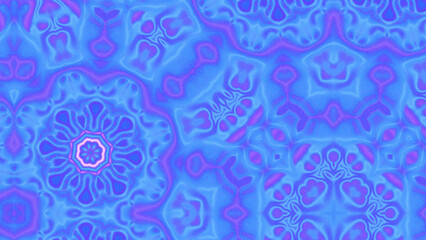 Abstract Radiant Burst with Soft Grain Texture, Symmetrical Glow Pattern in Psychedelic Style, Radiating Circular Abstract with Subtle Noise, Kaleidoscopic Starburst with Gradient Flow