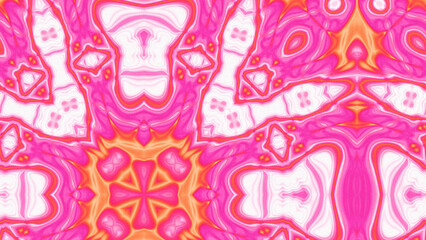 Abstract Radiant Burst with Soft Grain Texture, Symmetrical Glow Pattern in Psychedelic Style, Radiating Circular Abstract with Subtle Noise, Kaleidoscopic Starburst with Gradient Flow