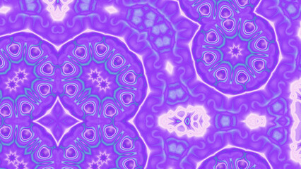 Abstract Radiant Burst with Soft Grain Texture, Symmetrical Glow Pattern in Psychedelic Style, Radiating Circular Abstract with Subtle Noise, Kaleidoscopic Starburst with Gradient Flow