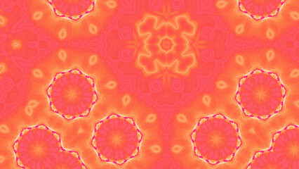 Abstract Radiant Burst with Soft Grain Texture, Symmetrical Glow Pattern in Psychedelic Style, Radiating Circular Abstract with Subtle Noise, Kaleidoscopic Starburst with Gradient Flow