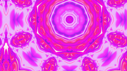 Abstract Radiant Burst with Soft Grain Texture, Symmetrical Glow Pattern in Psychedelic Style, Radiating Circular Abstract with Subtle Noise, Kaleidoscopic Starburst with Gradient Flow