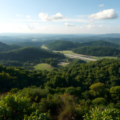 Obraz premium Ultra realistic beautiful landscape