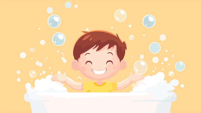 Adorable Kid Characters - Wash Your Hands