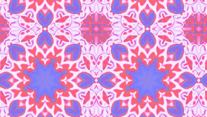Abstract Radiant Burst with Soft Grain Texture, Symmetrical Glow Pattern in Psychedelic Style, Radiating Circular Abstract with Subtle Noise, Kaleidoscopic Starburst with Gradient Flow