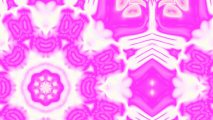Fototapeta premium Abstract Radiant Burst with Soft Grain Texture, Symmetrical Glow Pattern in Psychedelic Style, Radiating Circular Abstract with Subtle Noise, Kaleidoscopic Starburst with Gradient Flow