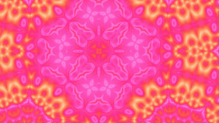 Abstract Radiant Burst with Soft Grain Texture, Symmetrical Glow Pattern in Psychedelic Style, Radiating Circular Abstract with Subtle Noise, Kaleidoscopic Starburst with Gradient Flow