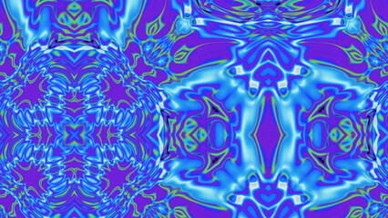 Abstract Radiant Burst with Soft Grain Texture, Symmetrical Glow Pattern in Psychedelic Style, Radiating Circular Abstract with Subtle Noise, Kaleidoscopic Starburst with Gradient Flow