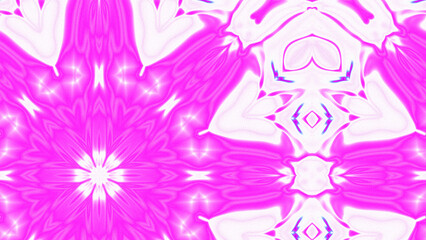 Abstract Radiant Burst with Soft Grain Texture, Symmetrical Glow Pattern in Psychedelic Style, Radiating Circular Abstract with Subtle Noise, Kaleidoscopic Starburst with Gradient Flow