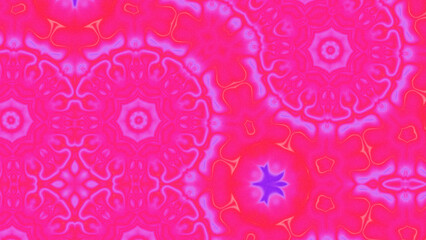 Abstract Radiant Burst with Soft Grain Texture, Symmetrical Glow Pattern in Psychedelic Style, Radiating Circular Abstract with Subtle Noise, Kaleidoscopic Starburst with Gradient Flow