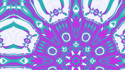 Abstract Radiant Burst with Soft Grain Texture, Symmetrical Glow Pattern in Psychedelic Style, Radiating Circular Abstract with Subtle Noise, Kaleidoscopic Starburst with Gradient Flow