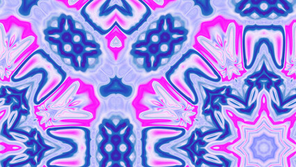 Abstract Radiant Burst with Soft Grain Texture, Symmetrical Glow Pattern in Psychedelic Style, Radiating Circular Abstract with Subtle Noise, Kaleidoscopic Starburst with Gradient Flow