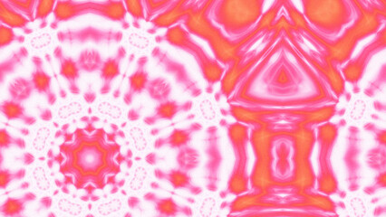 Abstract Radiant Burst with Soft Grain Texture, Symmetrical Glow Pattern in Psychedelic Style, Radiating Circular Abstract with Subtle Noise, Kaleidoscopic Starburst with Gradient Flow