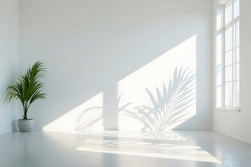 Modern office and home interior with large windows and stylish architectural design