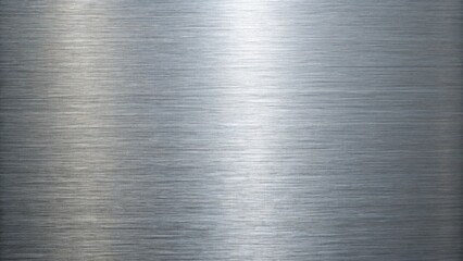 A closeup of a brushed metal surface reveals a sleek and modern texture with subtle light reflections