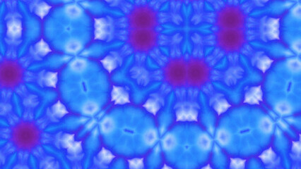 Abstract Radiant Burst with Soft Grain Texture, Symmetrical Glow Pattern in Psychedelic Style, Radiating Circular Abstract with Subtle Noise, Kaleidoscopic Starburst with Gradient Flow