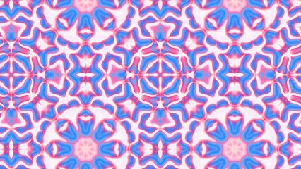 Abstract Radiant Burst with Soft Grain Texture, Symmetrical Glow Pattern in Psychedelic Style, Radiating Circular Abstract with Subtle Noise, Kaleidoscopic Starburst with Gradient Flow