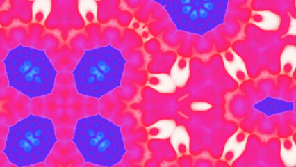 Abstract Radiant Burst with Soft Grain Texture, Symmetrical Glow Pattern in Psychedelic Style, Radiating Circular Abstract with Subtle Noise, Kaleidoscopic Starburst with Gradient Flow