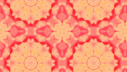 Abstract Radiant Burst with Soft Grain Texture, Symmetrical Glow Pattern in Psychedelic Style, Radiating Circular Abstract with Subtle Noise, Kaleidoscopic Starburst with Gradient Flow