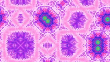 Abstract Radiant Burst with Soft Grain Texture, Symmetrical Glow Pattern in Psychedelic Style, Radiating Circular Abstract with Subtle Noise, Kaleidoscopic Starburst with Gradient Flow