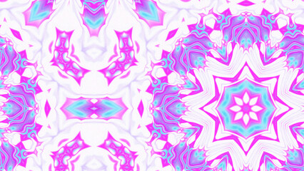 Abstract Radiant Burst with Soft Grain Texture, Symmetrical Glow Pattern in Psychedelic Style, Radiating Circular Abstract with Subtle Noise, Kaleidoscopic Starburst with Gradient Flow