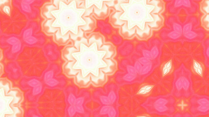 Abstract Radiant Burst with Soft Grain Texture, Symmetrical Glow Pattern in Psychedelic Style, Radiating Circular Abstract with Subtle Noise, Kaleidoscopic Starburst with Gradient Flow