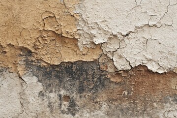 Grunge background with cracked wall and vintage texture details
