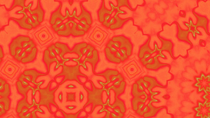 Abstract Radiant Burst with Soft Grain Texture, Symmetrical Glow Pattern in Psychedelic Style, Radiating Circular Abstract with Subtle Noise, Kaleidoscopic Starburst with Gradient Flow