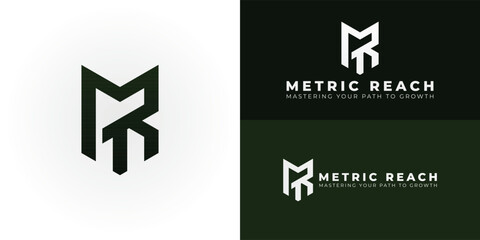 An MR emblem serves as a contemporary geometric symbol for Consulting and Professional Services, effectively conveying a sense of professionalism, trust, and commitment to growth and innovation.