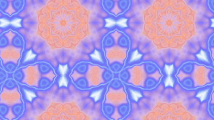 Abstract Radiant Burst with Soft Grain Texture, Symmetrical Glow Pattern in Psychedelic Style, Radiating Circular Abstract with Subtle Noise, Kaleidoscopic Starburst with Gradient Flow
