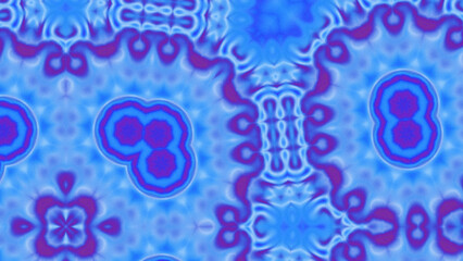 Abstract Radiant Burst with Soft Grain Texture, Symmetrical Glow Pattern in Psychedelic Style,...
