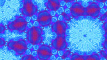 Abstract Radiant Burst with Soft Grain Texture, Symmetrical Glow Pattern in Psychedelic Style, Radiating Circular Abstract with Subtle Noise, Kaleidoscopic Starburst with Gradient Flow