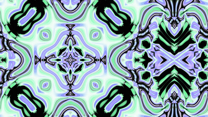 Abstract Radiant Burst with Soft Grain Texture, Symmetrical Glow Pattern in Psychedelic Style, Radiating Circular Abstract with Subtle Noise, Kaleidoscopic Starburst with Gradient Flow