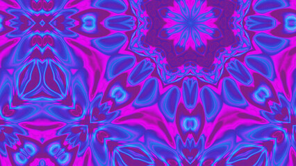 Abstract Radiant Burst with Soft Grain Texture, Symmetrical Glow Pattern in Psychedelic Style, Radiating Circular Abstract with Subtle Noise, Kaleidoscopic Starburst with Gradient Flow